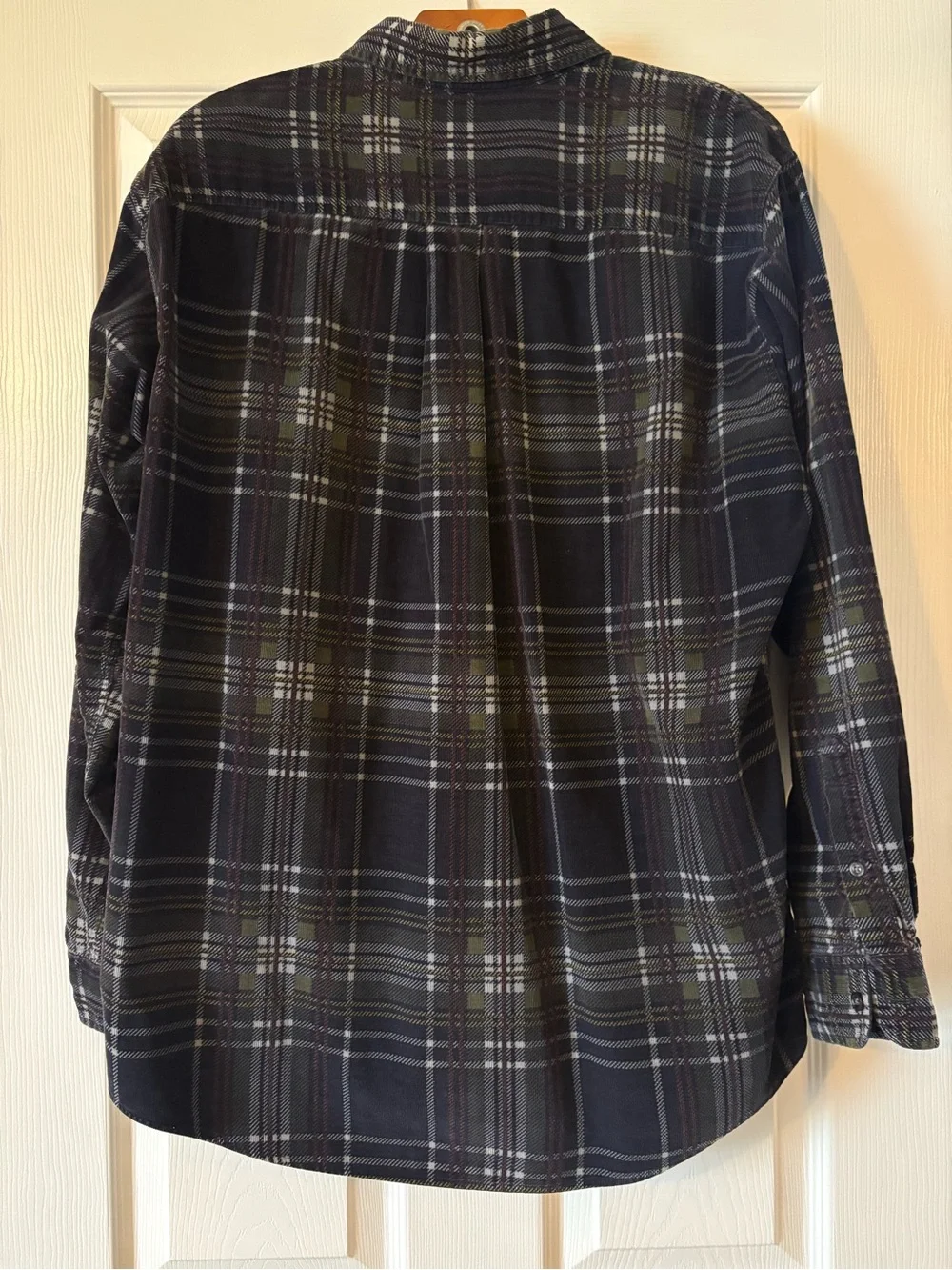 J. Crew Button Down Collar Long Sleeve Plaid 100% Cotton Flannel